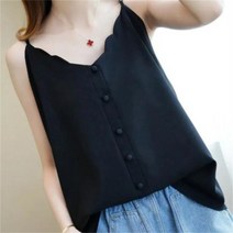 여름 여성 티셔츠 민소매 나시 블라우스 빅사이즈