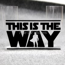 랩핑 데칼 다이 컷 스티커 이것은 길입니다 자동차 오프로드 용 데칼 여행 오토바이 레이싱 헬멧 자, 01 Black_02 15cm