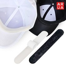 ARUA 아루아 모자 땀흡수 패드 10개입 캡가드 캡라이너, 블랙