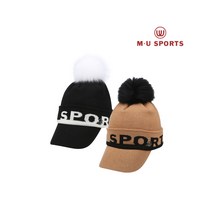 [본사]여성 레터링 인타샤 포인트 비니캡 MU22733H208, BEE, FFF