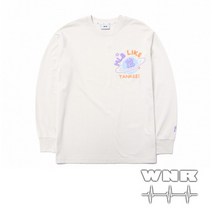 엠엘비 LIKE 플래닛 오버핏 긴팔 티셔츠 뉴욕양키스 3ATSL0214-50CRS
