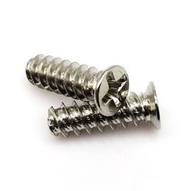 나사육각 가구패스너크로스 필립스 카운터 싱크 헤드 나사 볼트 PC 케이스 냉각 팬 방열 고정 마운트 DIY, 02 silver_01 M4x8mm