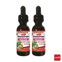 (뉴트리돔) 2병세트- 천연 항박테리아 고농도 오레가노 오일 30ml (Nutridom Oregano Coconut MCT Oil 30, 2개