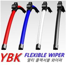 도요다 프리우스 3세대 650/450mm 수입차 국산차 호환_ 레드 블루 화이트 블랙 YBK 멀티 와이퍼, 멀티 A2 A3_ 탑형