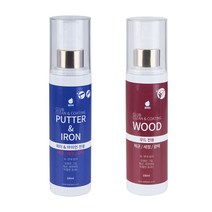 깔끄미 골프채 클리너 퍼터/아이언 우드 제균 세정제 100ml 녹변색방지 오염제거, 우드관리용