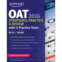 Kaplan Oat 2016 Strategies Practice and Review with 2 Practice Tests: Book + Online :..., Kaplan Publishing