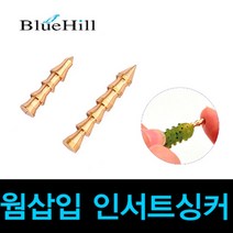 블루힐 웜삽입 인서트 싱커/루어싱커/네꼬리그