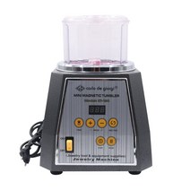 자석 보석 바렐기 바렐 연마 광택기 kyngty kt-130 130mm 자기 텀블러 기계 앰프 마무리 도구 회전식 록 모터 다이아몬드 텀블링 머신, 220v