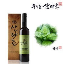 유기농산야초 박하 발효원액 효소 진액 엑기스, 1병, 500ml