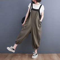 [이꾸띠] 바이브얼리 여성 발랄한 루즈핏 2컬러 점프수트