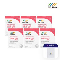 [쇼핑백증정] 셀티바 질유산균 프로바이오틱스 더블유 6개월 (500mg x 180캡슐) - 여성유산균, 단품, 단품