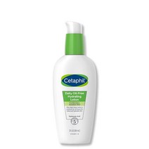 세타필 Cetaphil 데일리 하이드레이팅 페이스 로션 3온스 복합성 피부용 히알루론산 함유 24시간 수분 공급 향 무첨가 논코메도제닉, Oil Free Lotion