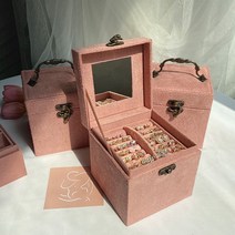 쥬얼리박스 귀걸이 반지 보관함 악세사리 정리함 보석함 악세사리 정리대 주얼리 케이스
