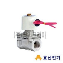볼밸브 솔 밸브 스텐 닫힘 HPW154S 15A DC12V, 색상:[색상]본상품