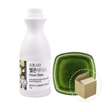 프룻스타 냉장 멜론 베이스 1kg 1박스(12개), 단품, 단품