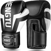 ZTTY 권투 장갑 RIZIN 현역 CFFC 플라이급 왕자에게 제5대 DEEP 왕자 신류 마코토 추천PU 펀칭 통기성 킥복싱 트레이닝 종합 격투기 샌드백 가라데 미트 스트레스 발산, [12] 흑백