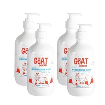 더 고트 스킨케어 모이스처 마누카 꿀 바디워시 500ml 4팩 The Goat Skincare Moisturising Body Wash Manuka Honey