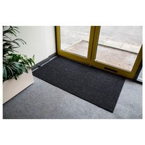 노엣지매트 업소용 발매트 현관매트 바닥매트 주문제작, 120cm X 80cm, 다크그레이