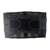 삼후 허리보호대 복대, 블랙 XL