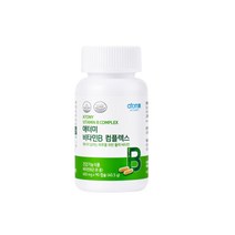 애터미 비타민B 컴플렉스 에너지 생성 대사 활력 증진 에터미 아토미 건강기능식품 식약처 인증 인정 영양제, 1통