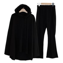 퍼니걸스 가또 박시 후드 맨투맨 트레이닝 세트룩_4464