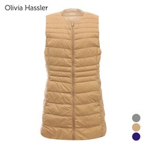 [올리비아하슬러]OH9WVT002_초경량 구스다운 경량조끼