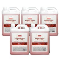 에스테소피 바디마사지오일 5L_장미 대용량아로마, 5개, 5000ml