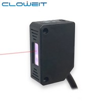 센서 Cloweit 사각 레이저 35cm 조정 가능한 NPN PNP 미러 렌즈 확산 광학 적외선 포토 셀 근접 스위치 E3Z-LAS, [02] E3Z-LAS-D35P1, [02] PNP NO
