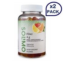Solimo 솔리모 화이바 4g 90구미젤리 2개, 1개