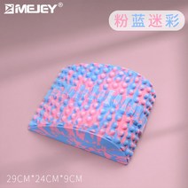 스파인코렉터 척추 필라테스 기구 스트레칭 바렐 이완 허리 마사지기 근육 요가 운동 보조, 핑크 블루