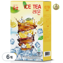 라이브잇 꽃샘 레몬 아이스티, 14g, 80개입, 12개