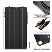 태양광패널 태양전지패널 Jingyang태양 전지 패널 300w 330W 400w 440W, 100W ETFE Panel