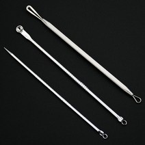 침구 청소기 진드기 살균 침대청소기 이불 1set 여드름 리무버 바늘 여드름 제거 여드름 comedone 추출기 세트 흠집 zit 얼굴 스킨 케어 클리너 제거 도구, 1-3개