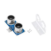 335 HCSR04 Arduino 거리 센서 용 브래킷이있는 초음파 감지기 범위 모듈, 02 SR04 and Bracket 1