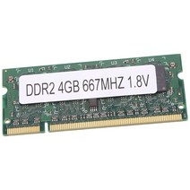 DDR2 4G 노트북 Rm 메모리 667Mhz P2 5300 SODIMM 1.V 200 핀 MD, 한개옵션0