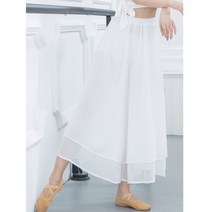 현대무용 연습복 바지여성 성인 고전무용 시폰 댄스복