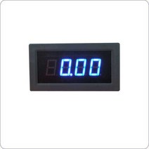 YB5135B 3 1/2 LED 디지털 전압계 AC 200mV 2V 20V 200V 500V 모니터 볼트 검출기 아날로그 패널 테스터 빨간색, [02] Blue, [02] AC20V, [03] Power supply DC24V