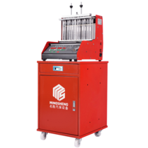 자동차 인젝터 세척기 엔진 청소 클리너 연료 분사기, 2_인젝터 감지 및 청소 분석기-캐비