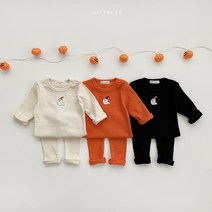 키즈 유아 아기 남아 여아 주니어 유령 실내복세트