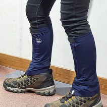아토 발목 토시-사계절 등산스패츠 발토시 각반 숏스패츠, 네이비