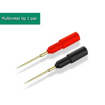 BST-010-JP 2000V 20A 초전도 악어 클립 테스트 리드 실험실 케이블 멀티 미터 용 소프트 실리콘 포함, 한개옵션1, 03 Multimeter tip