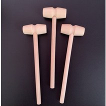수공구 미니 장난감 나무 망치 타악기 크래킹 너트 도구 DIY 공예 만들기 3 개, 01 3pcs oval hammer, 01 3pcs oval hammer