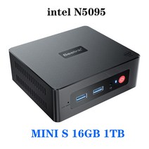 Beelink 미니 S 윈도우 11 인텔 세대 N5095 PC DDR4 8 호환, 07 16GB 1TB