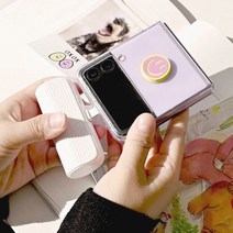 도킹형 케이블이 간편휴대 5000mAh 스마트폰충전기 S8 갤럭시S9플러스 S7 갤럭시S8배터리 S8플러스 배터리 S9 필요없는, 선택1번 C타입 - 화이트