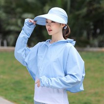 햇빛차단 공원산책 바람막이 모자판초 세트 엣지있는핏 실패없는코디