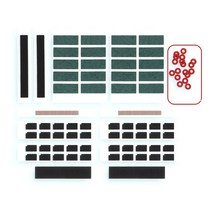 PCB 위성 샤프트 개스킷 스위치 스틸 와이어 소음기 패드 기계식 키보드