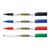 모나미 네임펜 F 12자루 중간촉 중간 글씨용, 파랑(12자루)