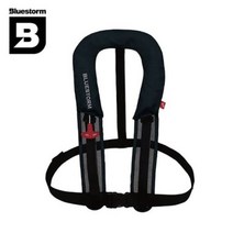 블루스톰 자동팽창식 구명조끼 해양수산부 승인 블루, 1개