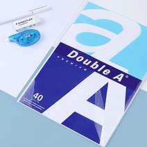 더블에이 두꺼운 A4 복사용지 소량판매 40장 가정용 프린트종이