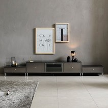샤이프 메탈 TV 거실장 세트, 10.샤이프 2700 거실장 세트(서랍형)_A타입
